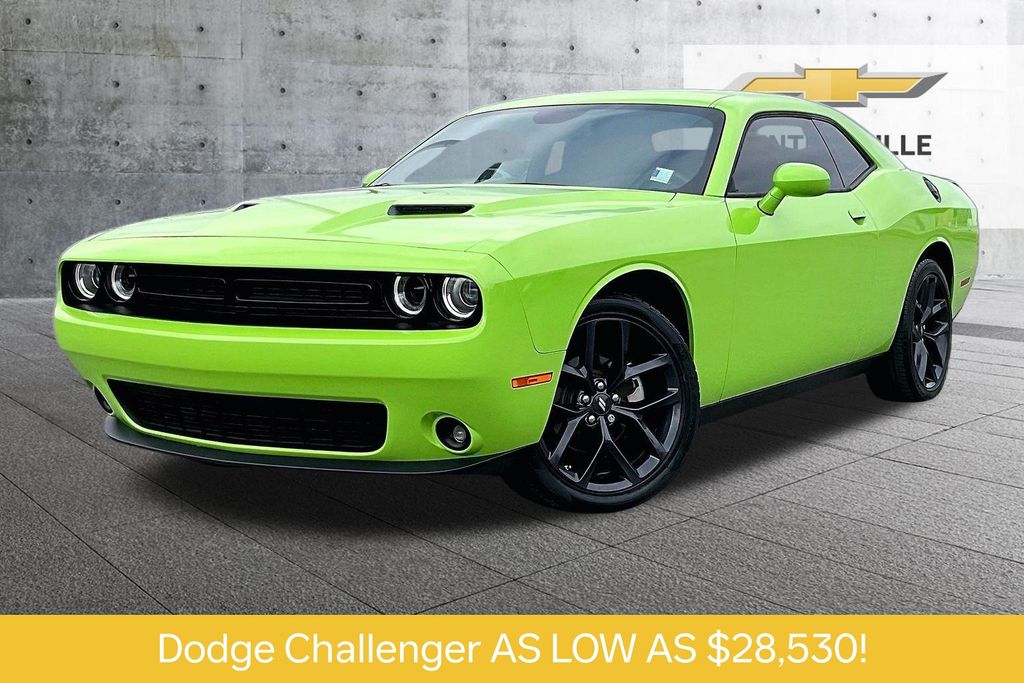 Green (Sublime Metallic) 2023 Dodge Challenger Coupe Rear-Wheel Drive 8-Speed Automatic