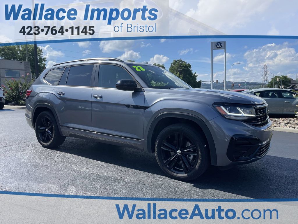 Platinum Gray Metallic 2023 Volkswagen Atlas SUV / Crossover All-Wheel Drive 8-Speed Automatic