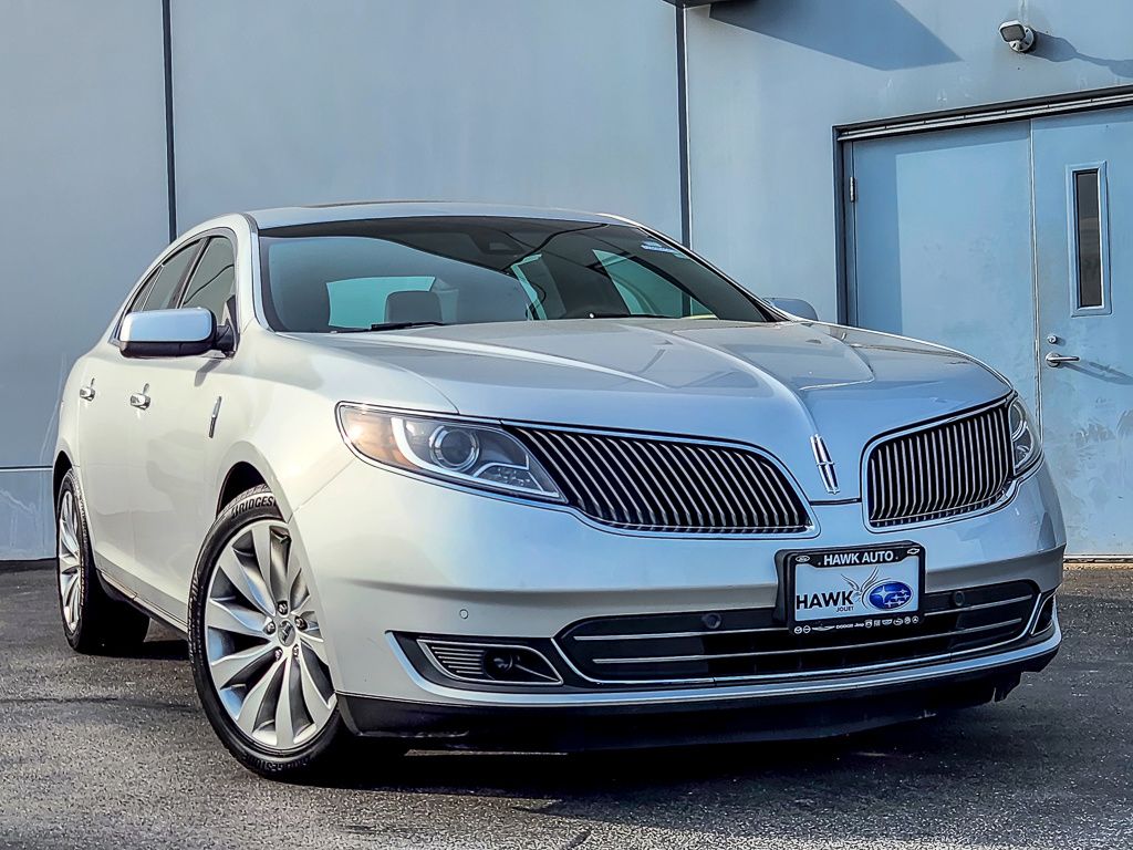Ingot Silver Metallic 2014 Lincoln MKS Sedan Front-Wheel Drive 6-Speed Automatic