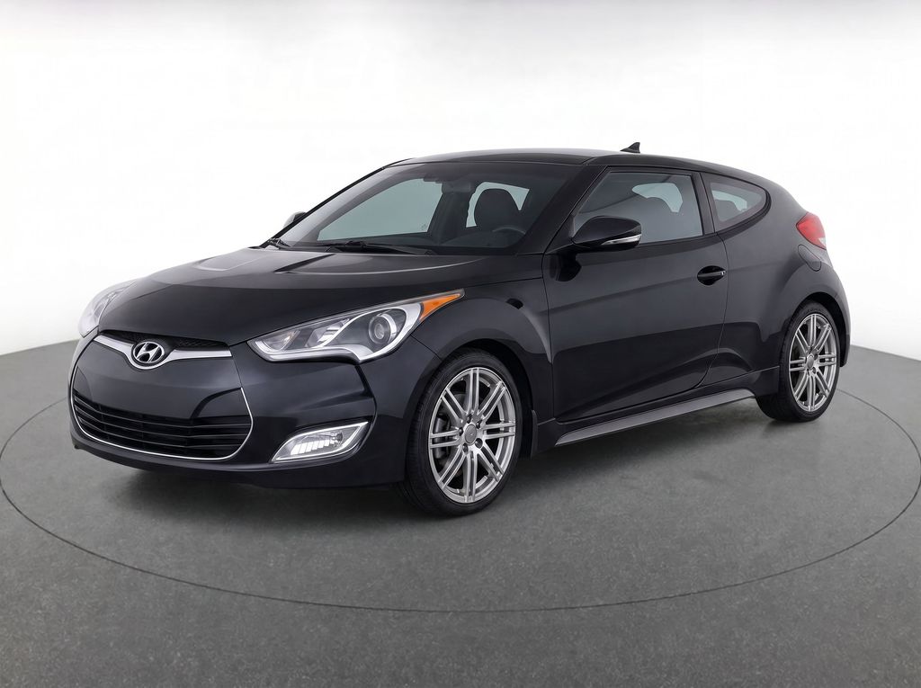 2016 Hyundai Veloster FWD with Yellow Accent Interior