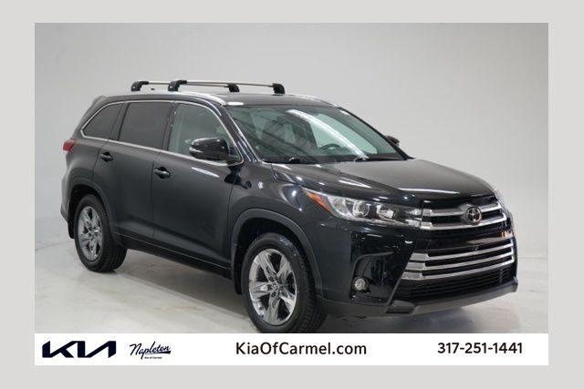 Midnight Black Metallic 2018 Toyota Highlander Limited Platinum AWD SUV / Crossover All-Wheel Drive 8-Speed Automatic