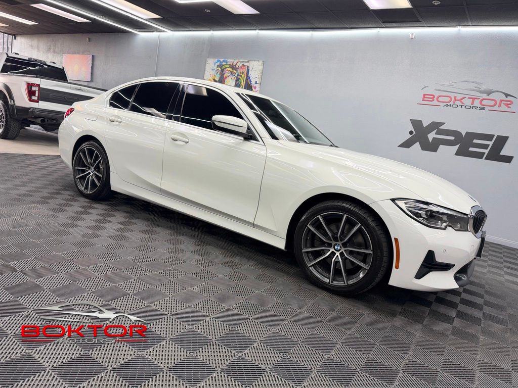 Alpine White 2020 BMW 3 Series Sedan Rear-Wheel Drive 8-Speed Automatic