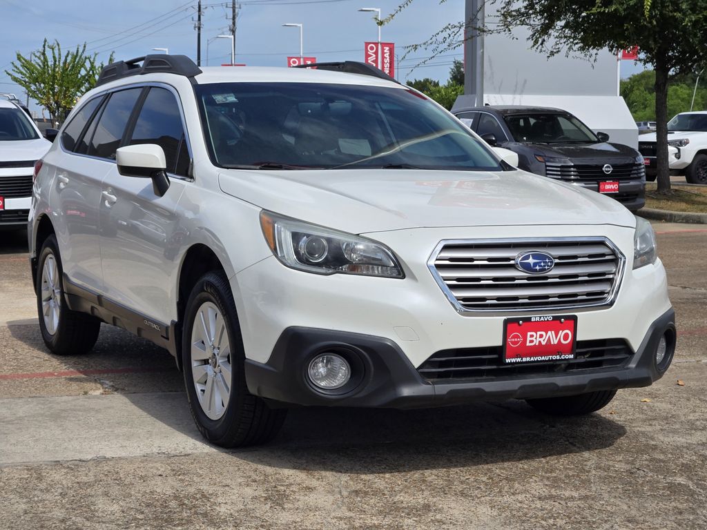 2017 Subaru Outback 2.5i Premium White at Don McGill Toyota