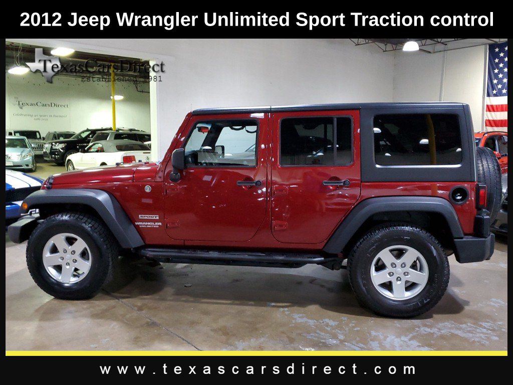 2012 Jeep Wrangler Unlimited Sport 13