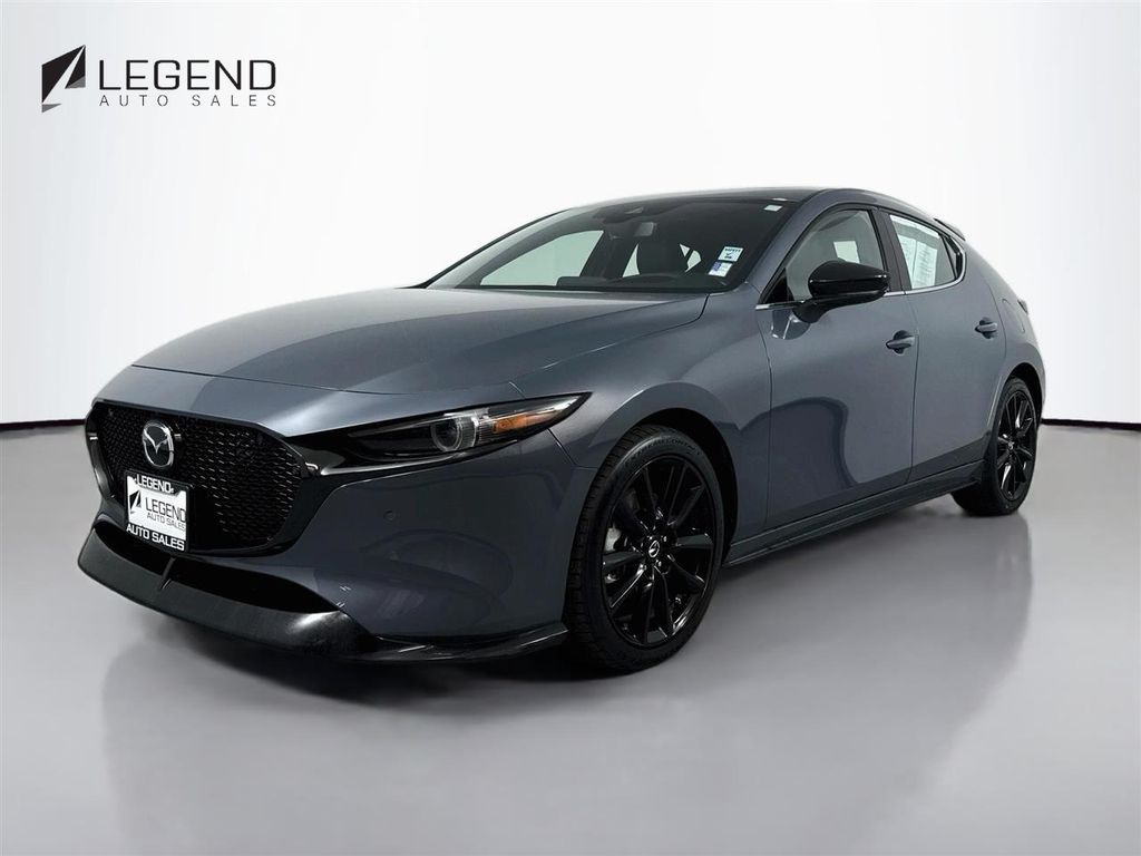 Polymetal Gray Metallic 2021 Mazda MAZDA3 Hatchback All-Wheel Drive 6-Speed Automatic