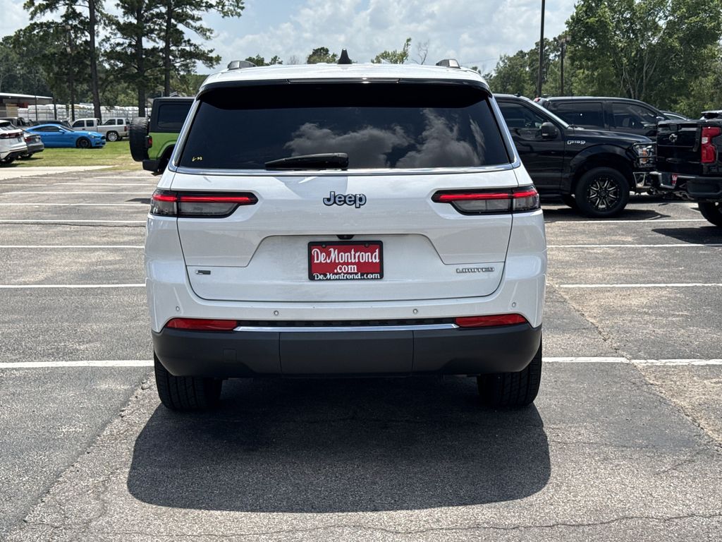 2021 Jeep Grand Cherokee L Limited White at Mac Haik CDJR North Houston