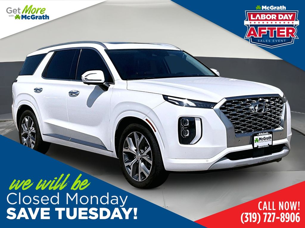 Hyper White 2022 Hyundai Palisade SUV / Crossover All-Wheel Drive 8-Speed Automatic