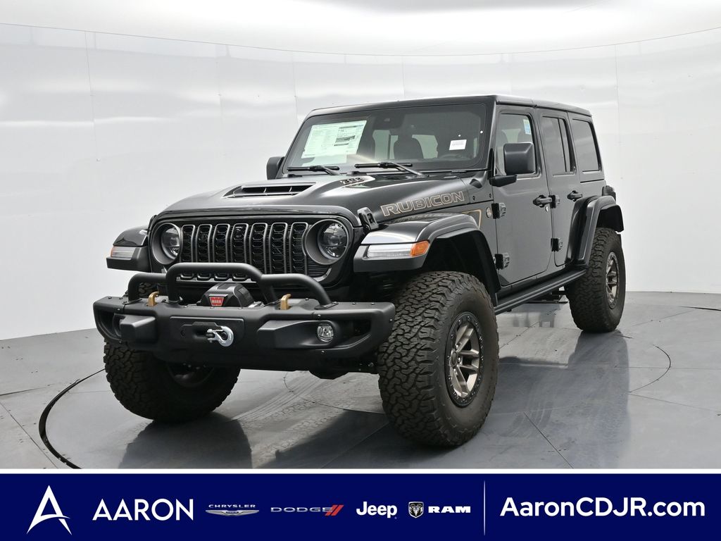 Black Clearcoat 2024 Jeep Wrangler SUV / Crossover Four-Wheel Drive 8-Speed Automatic
