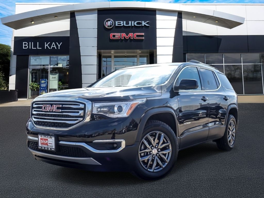 Black (Ebony Twilight Metallic) 2017 GMC Acadia SLT-1 AWD SUV / Crossover Four-Wheel Drive 6-Speed Automatic