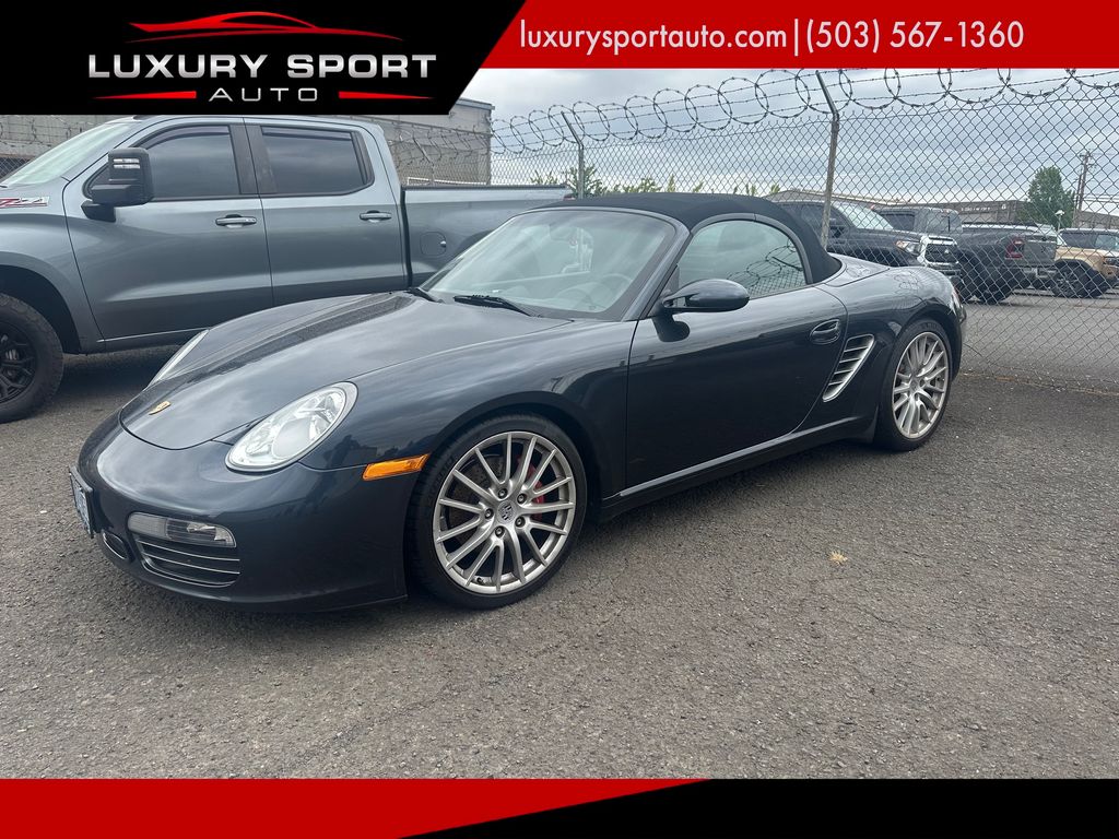 Atlas Gray Metallic 2005 Porsche Boxster Convertible Rear-Wheel Drive 6-Speed Manual Overdrive