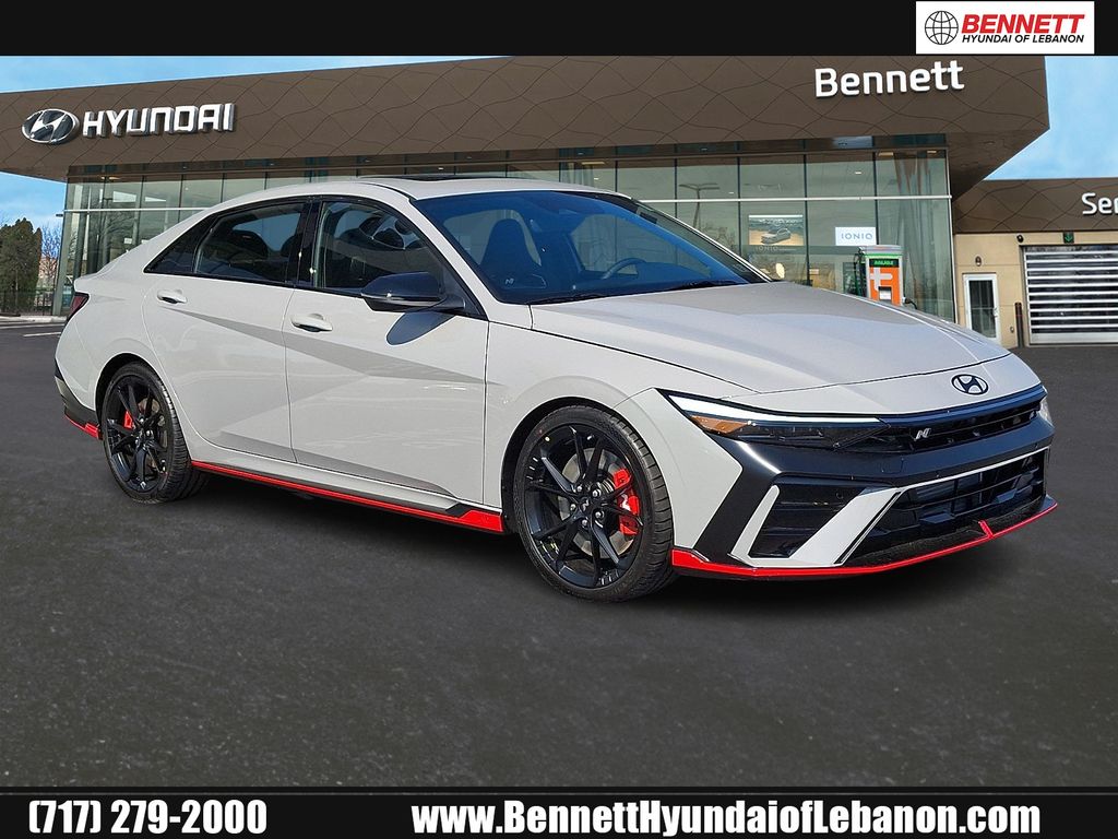 new 2026 Hyundai Elantra N car, priced at $37,709