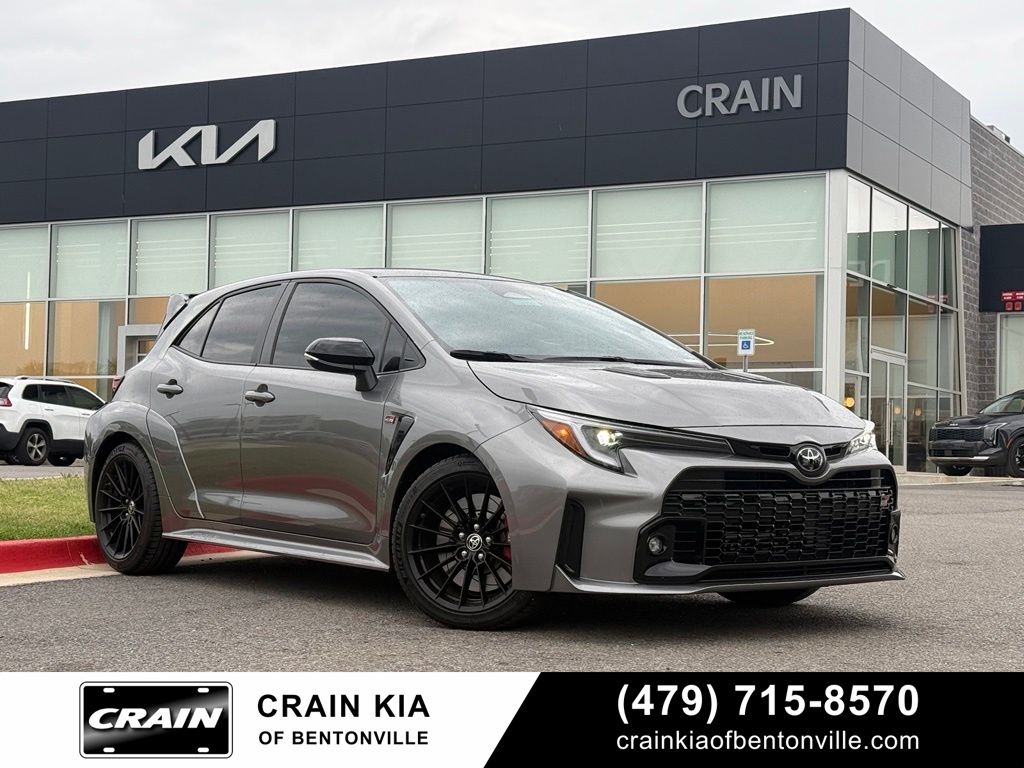 Heavy Metal 2023 Toyota GR Corolla Hatchback All-Wheel Drive 6-Speed Manual