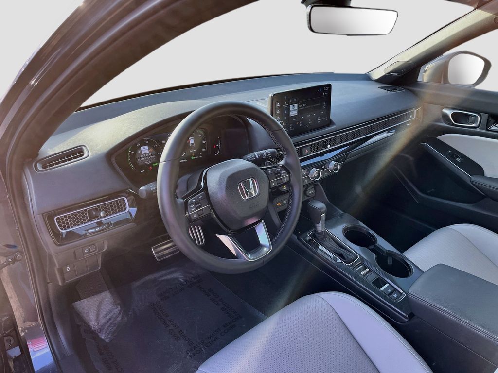 2025 Honda Civic Hybrid Sport Touring Gray at AutoSavvy Houston Southwest