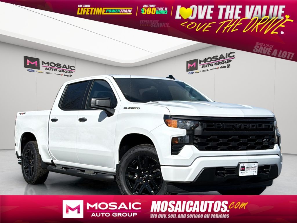 New 2026 Chevrolet Silverado 1500 Custom Trucks