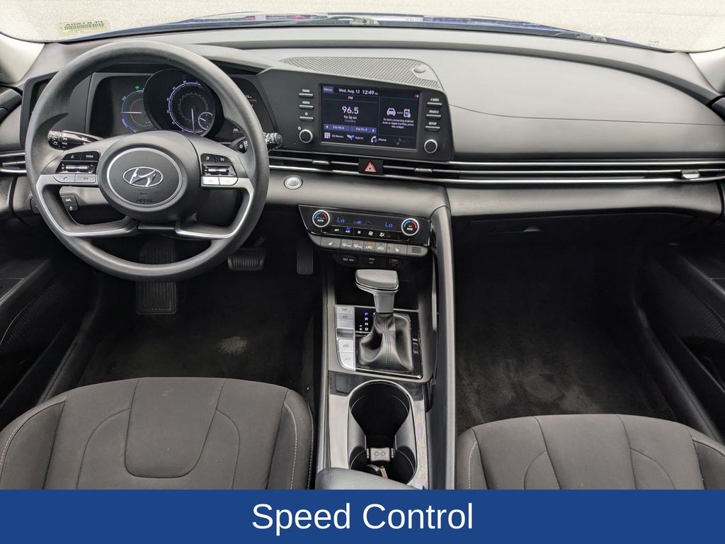 2022 Hyundai Elantra Hybrid Blue