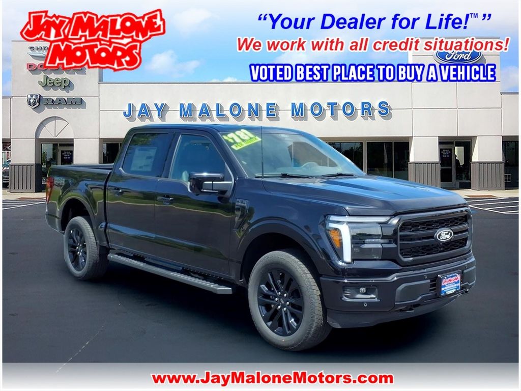 Black Metallic 2026 Ford F-150 Pickup Truck Four-Wheel Drive Automatic