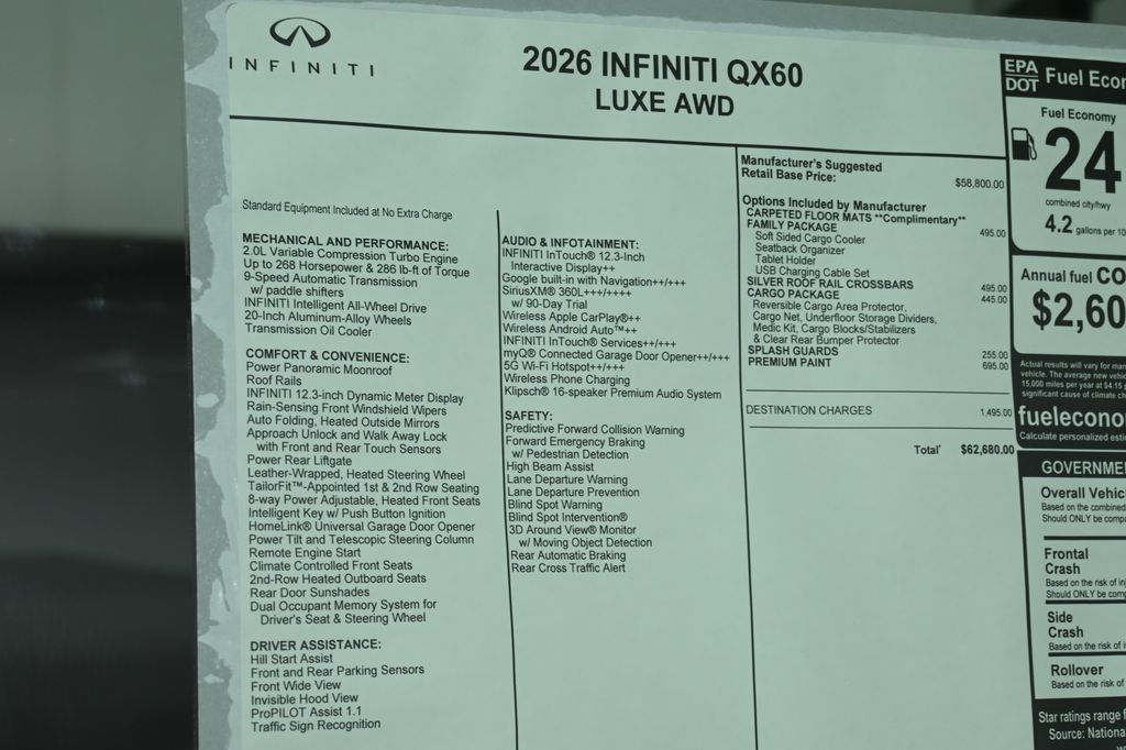 Thumbnail: 2026 INFINITI QX60 - 31