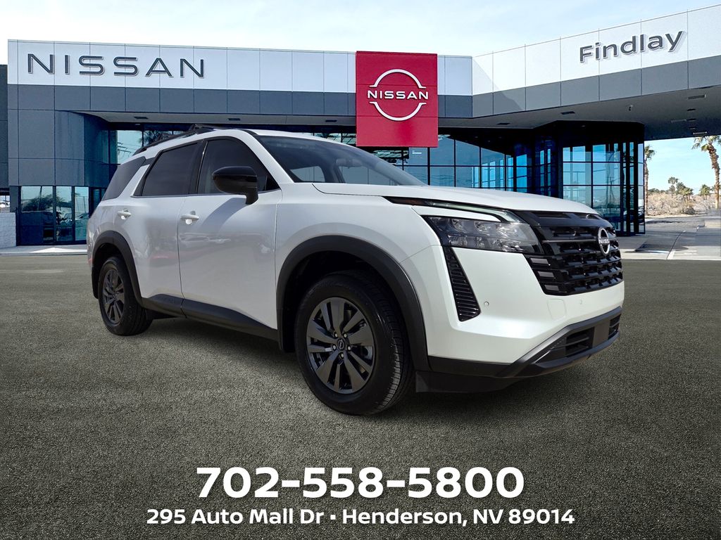 Everest White Pearl Tricoat 2026 Nissan Pathfinder SUV / Crossover Front-Wheel Drive 9-Speed Automatic