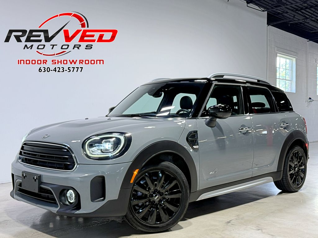 Moonwalk Gray Metallic 2021 MINI Countryman SUV / Crossover All-Wheel Drive 8-Speed Automatic