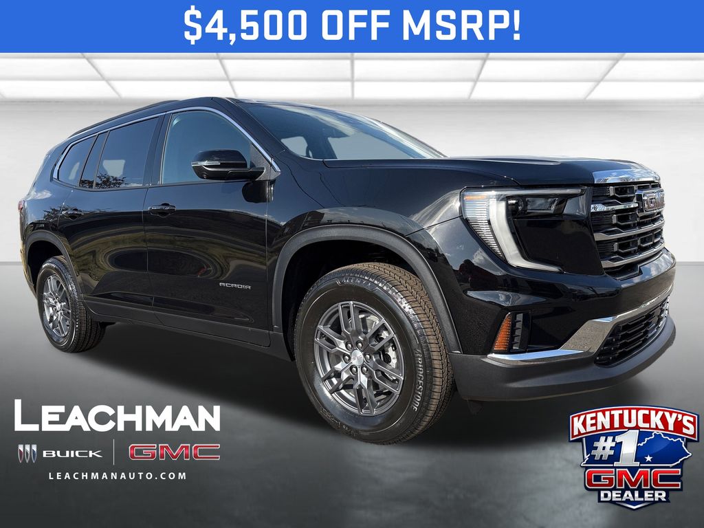Black (Ebony Twilight Metallic) 2026 GMC Acadia SUV / Crossover Front-Wheel Drive 8-Speed Automatic