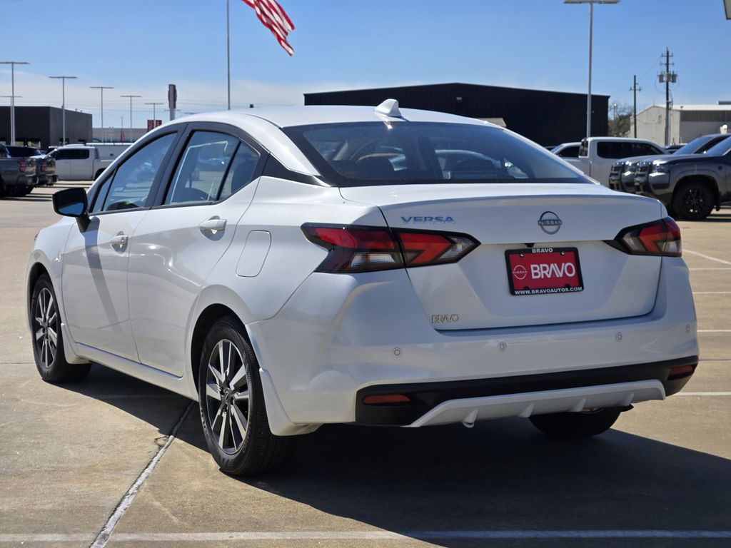 2025 Nissan Versa 1.6 SV White at Wharton Ford