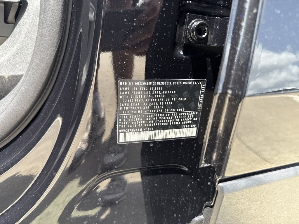 2026 Volkswagen Tiguan 2.0T S Black at DeMontrond Auto Country