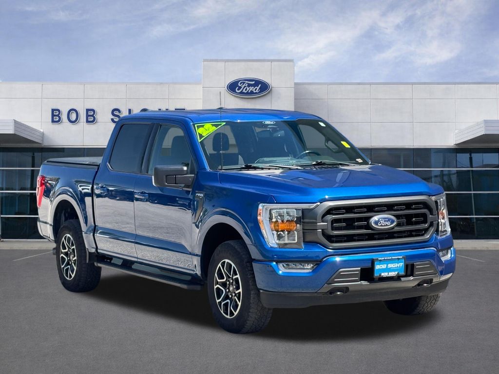 Used 2022 Ford F-150 XLT with VIN 1FTEW1EPXNFA80265 for sale in Kansas City