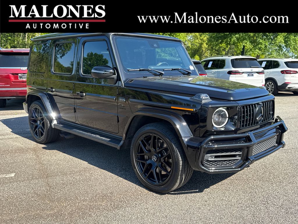 Obsidian Black Metallic 2021 Mercedes-Benz G-Class SUV / Crossover All-Wheel Drive 9-Speed Automatic