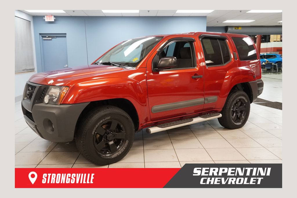 Lava Red Pearl-Mica/Metallic 2012 Nissan Xterra SUV / Crossover 5-Speed Automatic