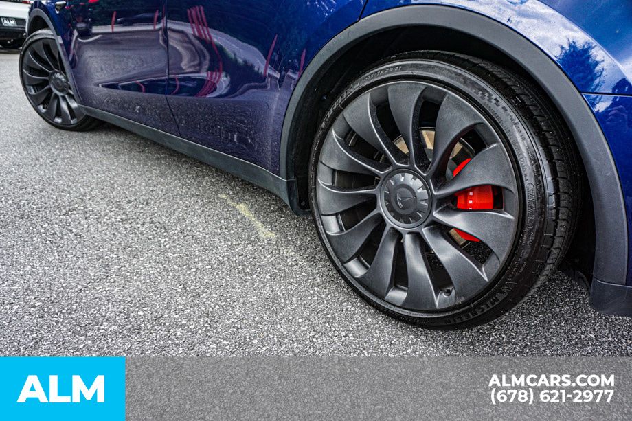 Used 2023 Blue Tesla Performance image 16