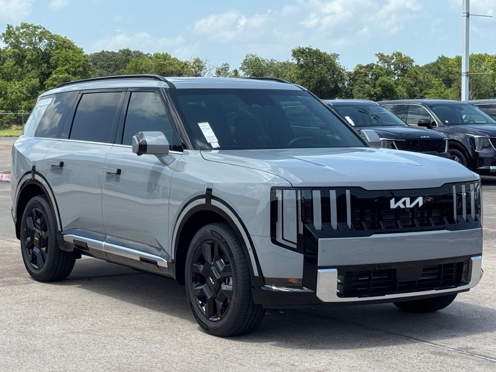 2027 Kia Telluride Hybrid SX Prestige Gray at Shottenkirk Kia Fort Bend
