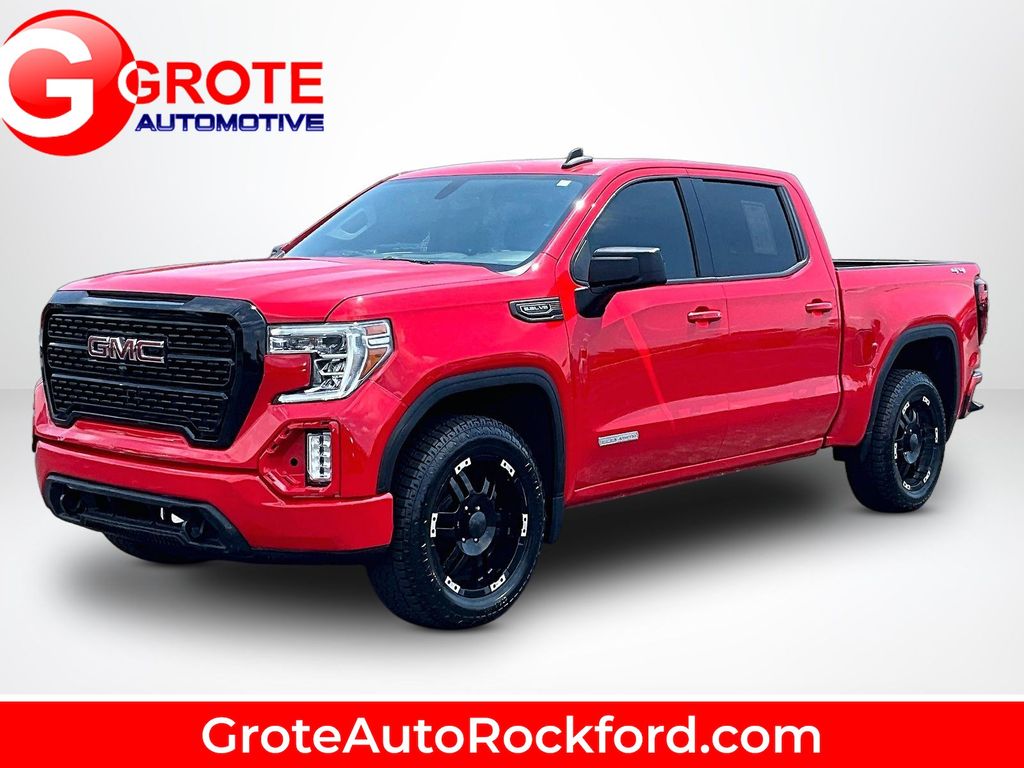 Cardinal Red 2021 GMC Sierra 1500 Pickup Truck Four-Wheel Drive Automatic