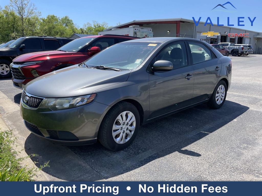 Gunmetal Gray Pearl Metallic 2013 Kia Forte EX Sedan Front-Wheel Drive 6-Speed Automatic Overdrive