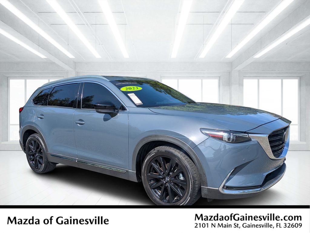 Gray Metallic 2023 Mazda CX-9 SUV / Crossover All-Wheel Drive 6-Speed Automatic