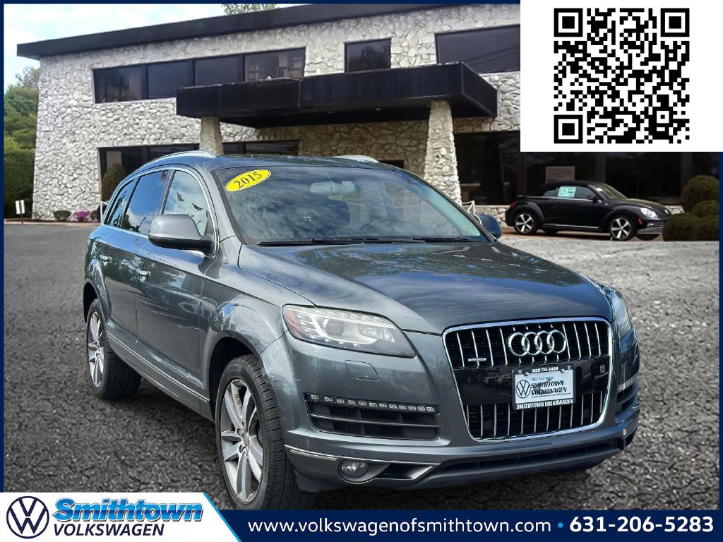 Daytona Gray Pearl 2015 Audi Q7 SUV / Crossover All-Wheel Drive 8-Speed Automatic