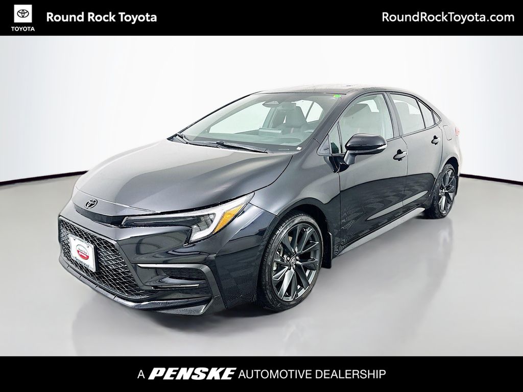 Midnight Black Metallic 2026 Toyota Corolla Sedan Front-Wheel Drive Continuously Variable Transmission