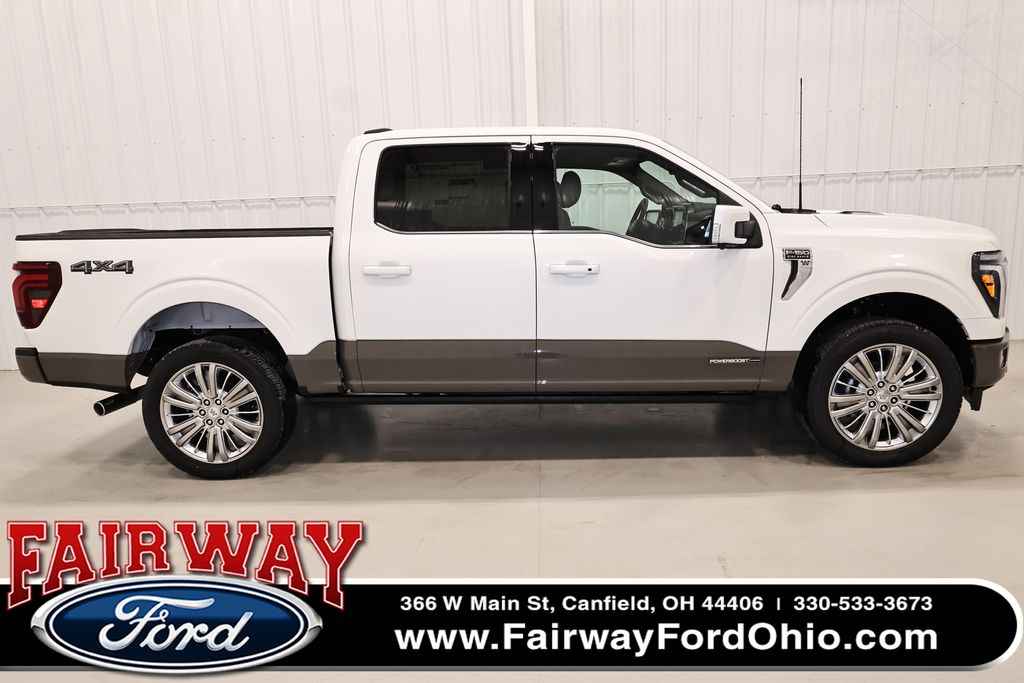 Star White Metallic Tri-Coat 2026 Ford F-150 King Ranch SuperCrew 4WD Pickup Truck Four-Wheel Drive Automatic