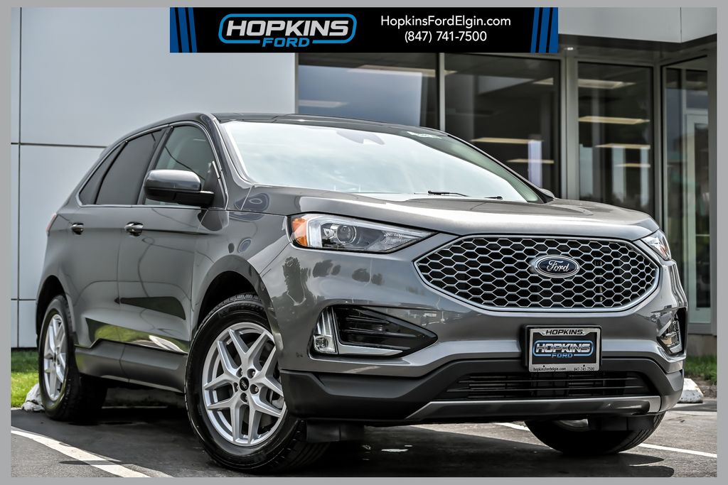 Carbonized Gray Metallic 2023 Ford Edge SUV / Crossover All-Wheel Drive 8-Speed Automatic