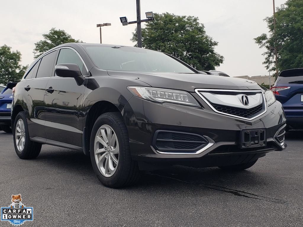 Kona Coffee Metallic 2017 Acura RDX SUV / Crossover All-Wheel Drive 6-Speed Automatic