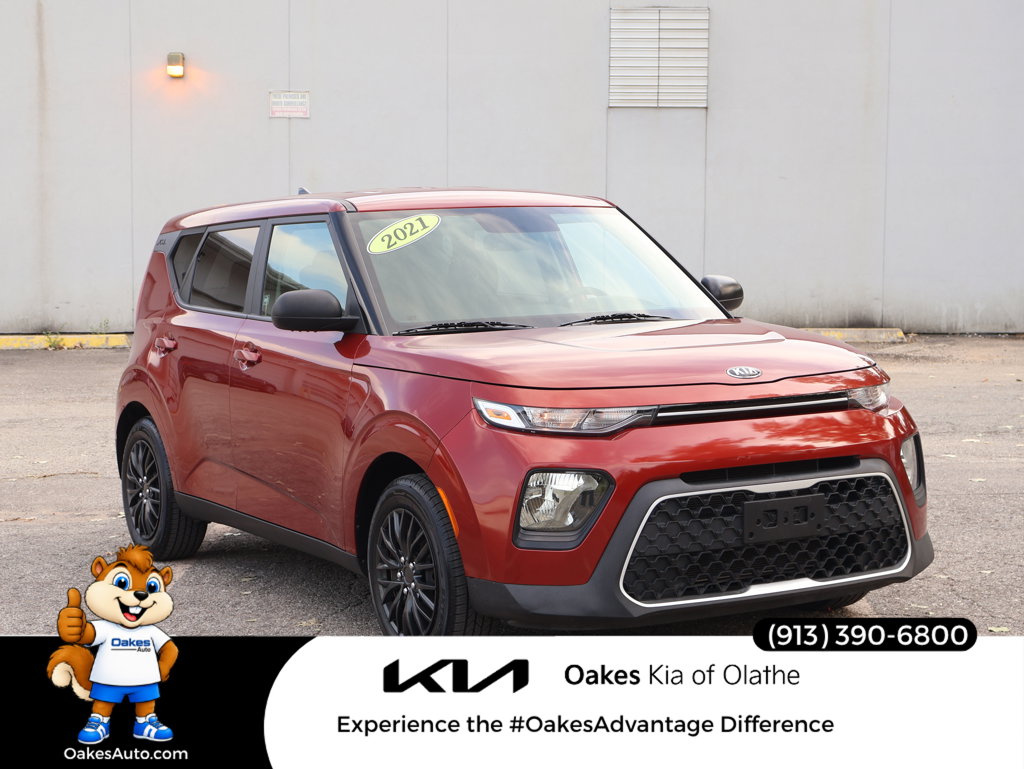 Mars Orange 2021 Kia Soul SUV / Crossover Front-Wheel Drive Continuously Variable Transmission