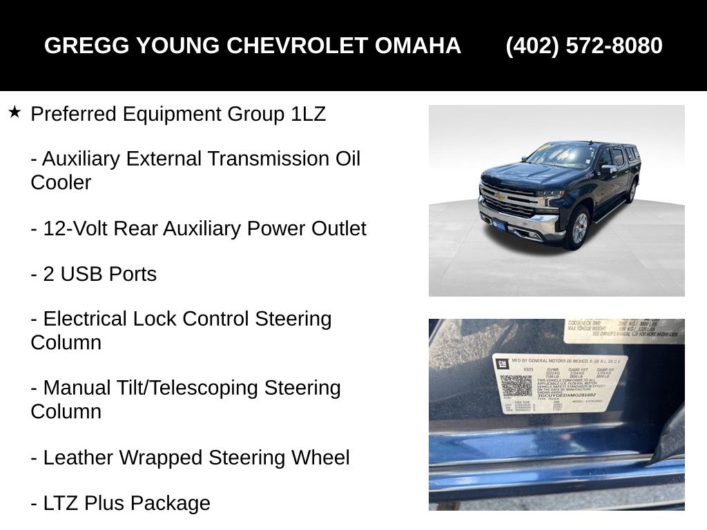 Used 2021 Chevrolet Silverado 1500 Truck