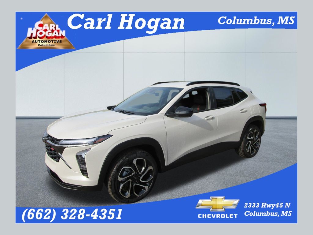 White 2026 Chevrolet Trax RS with 2RS FWD SUV / Crossover Front-Wheel Drive 6-Speed Automatic