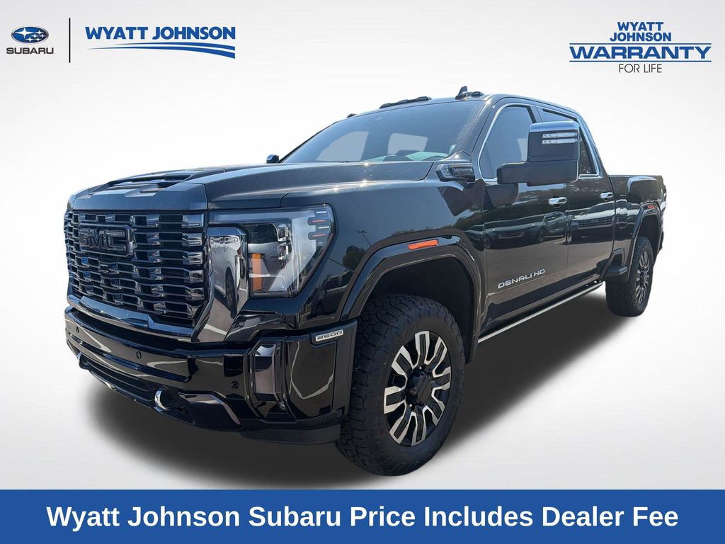 Onyx Black 2024 GMC Sierra 2500HD Pickup Truck Four-Wheel Drive Automatic