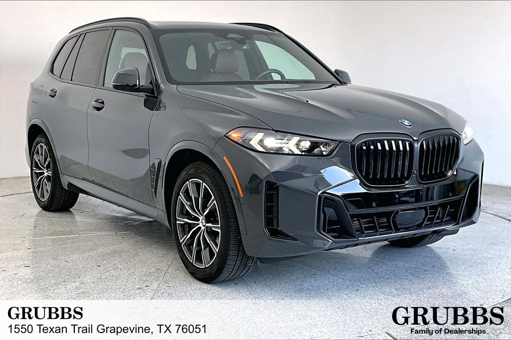 Gray Metallic 2025 BMW X5 SUV / Crossover All-Wheel Drive 8-Speed Automatic