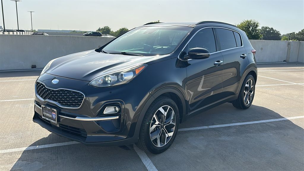 2020 Kia Sportage EX Red at Shottenkirk Kia Fort Bend