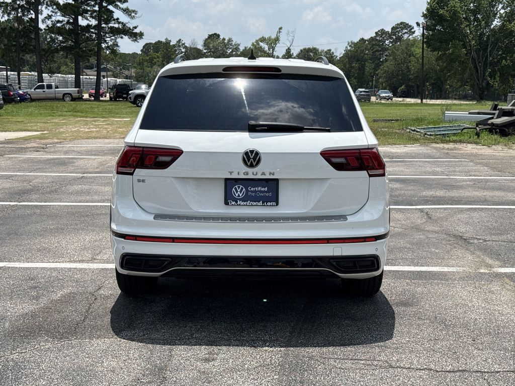 2022 Volkswagen Tiguan 2.0T SE R-Line Black White at DeMontrond Automotive Group