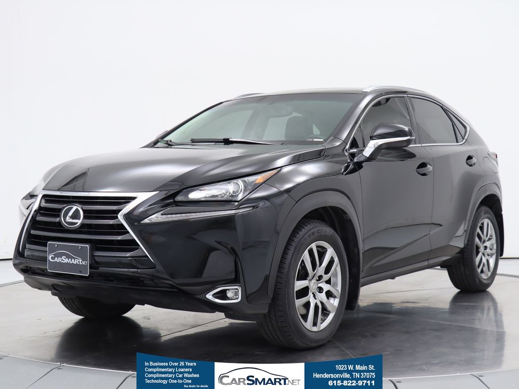 Black (Obsidian) 2015 Lexus NX 200t FWD SUV / Crossover Front-Wheel Drive 6-Speed Automatic