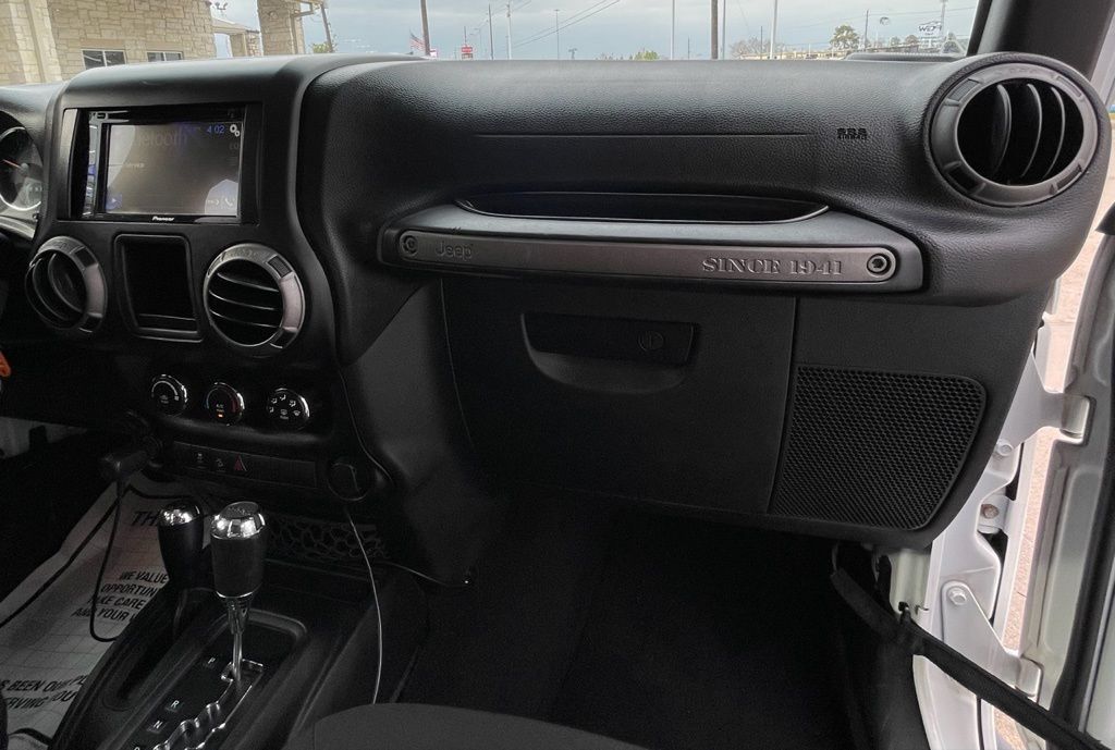 2017 Jeep Wrangler Unlimited Sport White at Classic Chevrolet Galveston