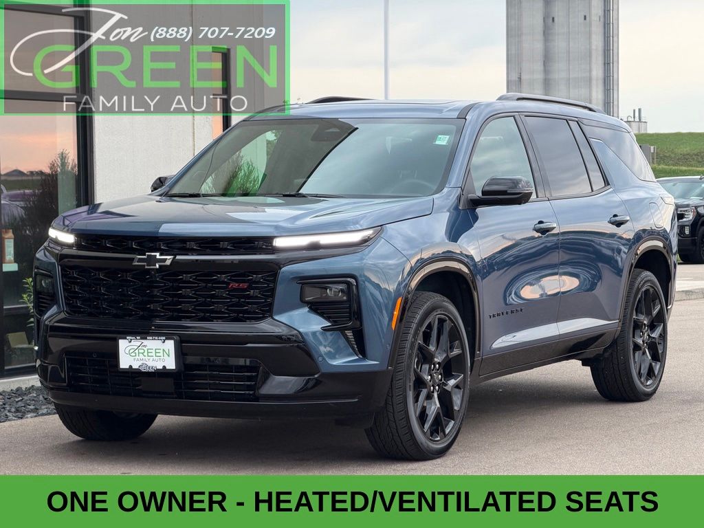 Lakeshore Blue Metallic 2026 Chevrolet Traverse SUV / Crossover Four-Wheel Drive 8-Speed Automatic