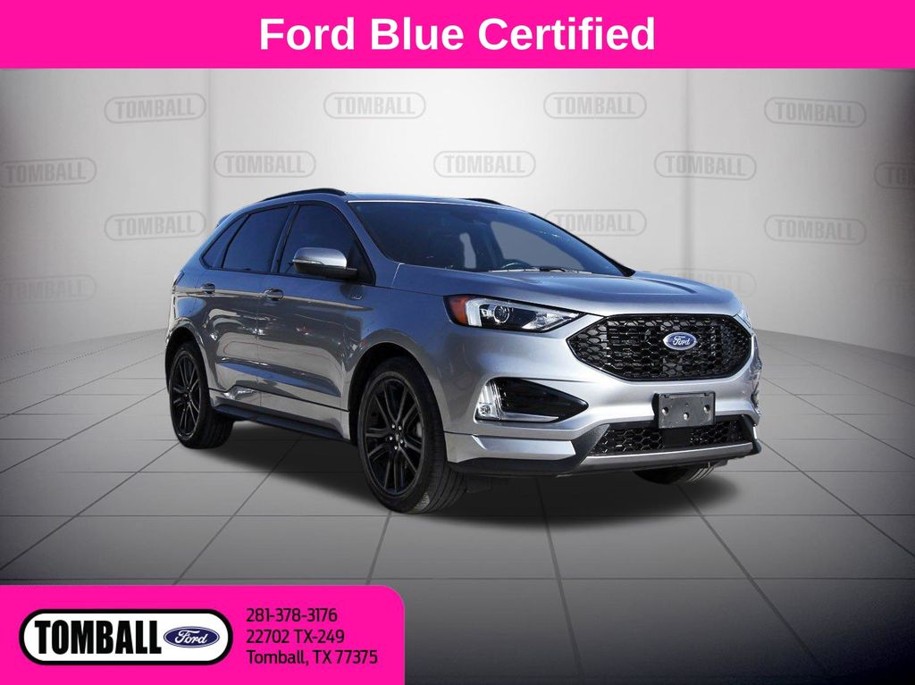 Silver Metallic 2020 Ford Edge SUV / Crossover Front-Wheel Drive 8-Speed Automatic
